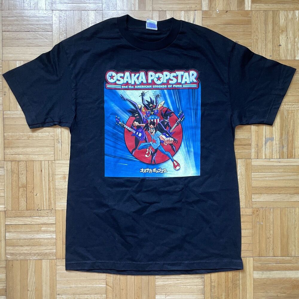 Vintage 2006 OSAKA POPSTAR and The American Legends of Punk Band Shirt USA Made